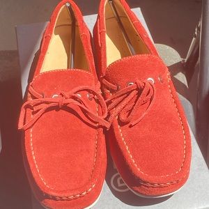 Rockport Cortson driving loafer V73209 Red Suede